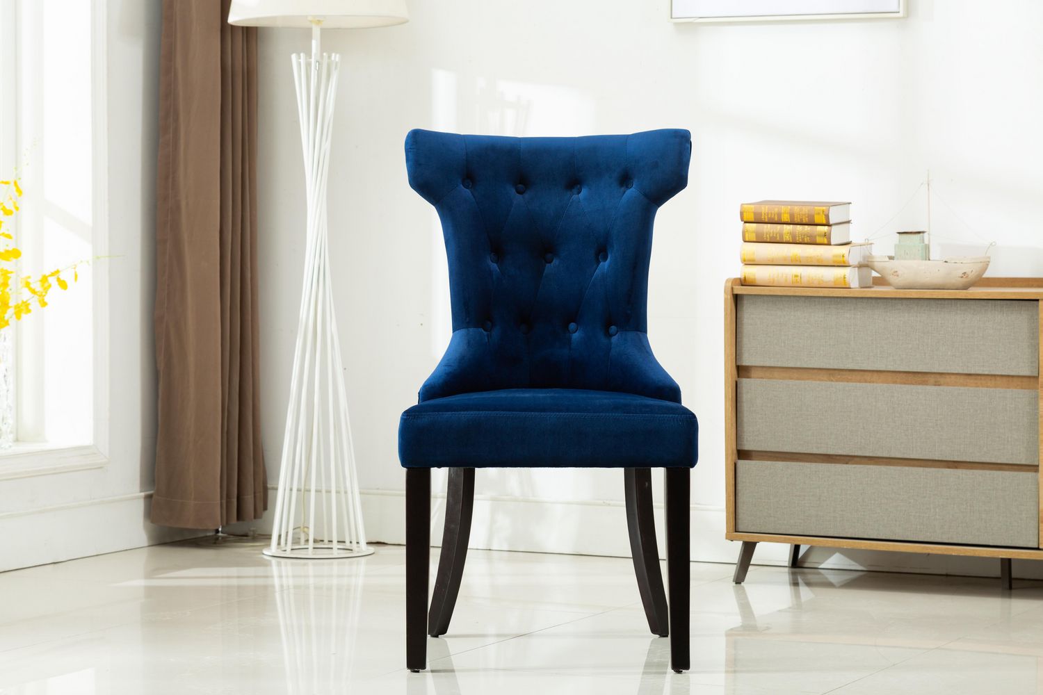 ERICA SET OF TWO ACCENT CHAIRSBLUE Walmart Canada