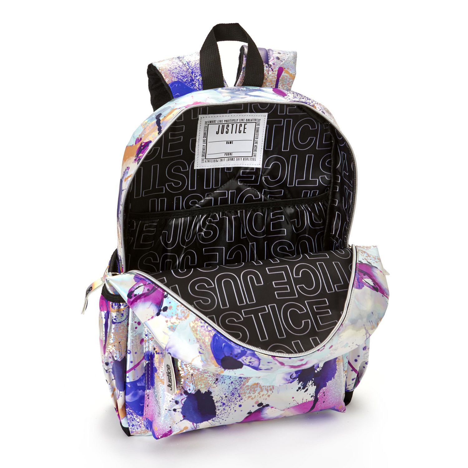 Justice backpacks sales