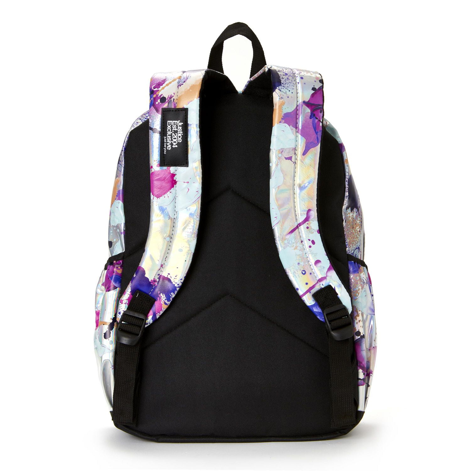 JUSTICE GIRLS SHINEY PAINT SPLATTER BACKPACK Walmart