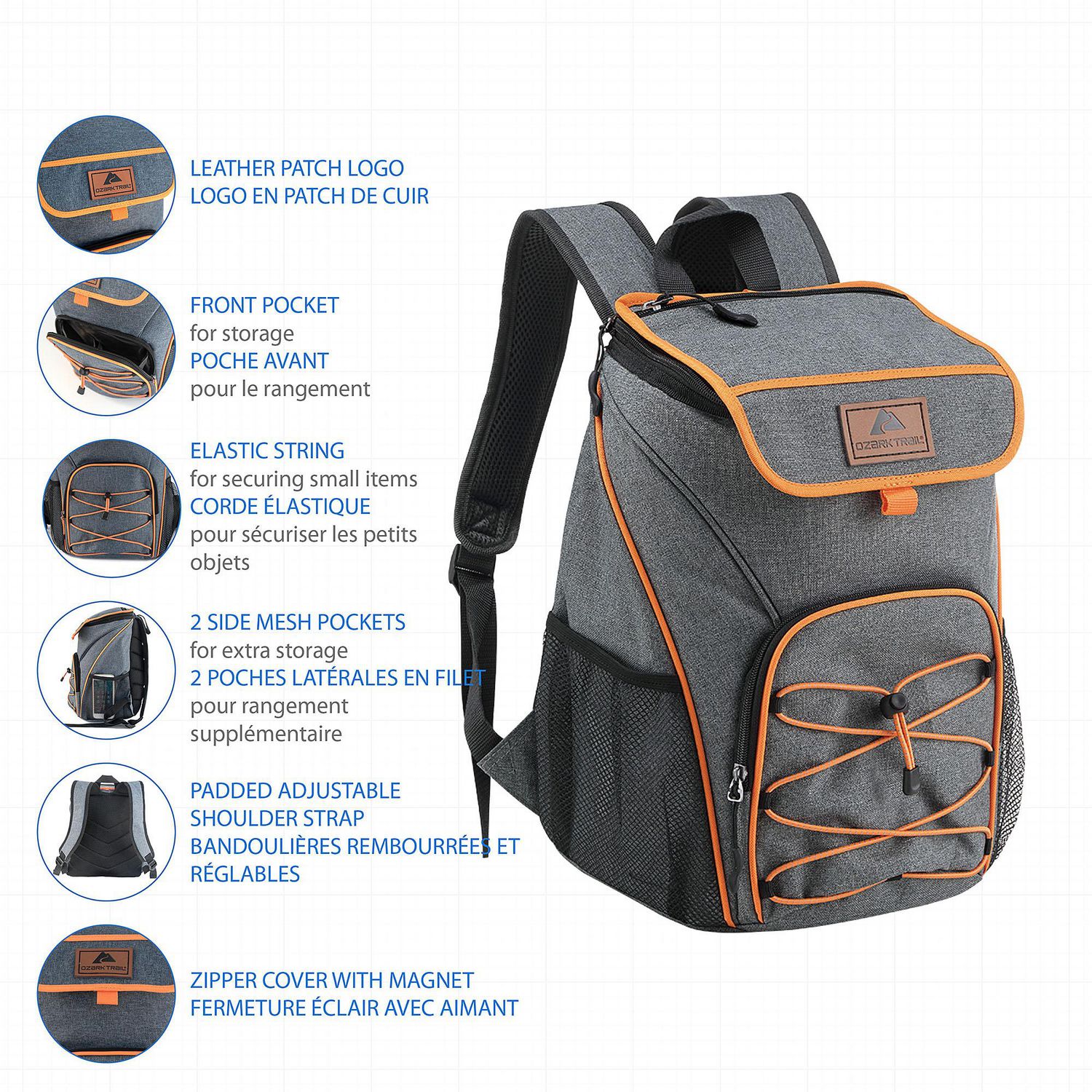 Ozark trail 2024 daypack cooler