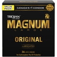 thumbnail image 1 of Trojan Magnum Large condoms lubrifiés, 36 count, 1 of 7