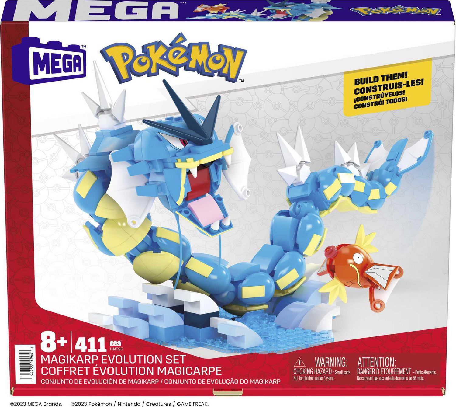 MEGA Pokémon Action Figures Building Toys, Poké Ball Pack with Pikachu,  Magikarp, Cubone, Zubat, Magikarp and 5 Different Poké Balls, Building Sets  -  Canada