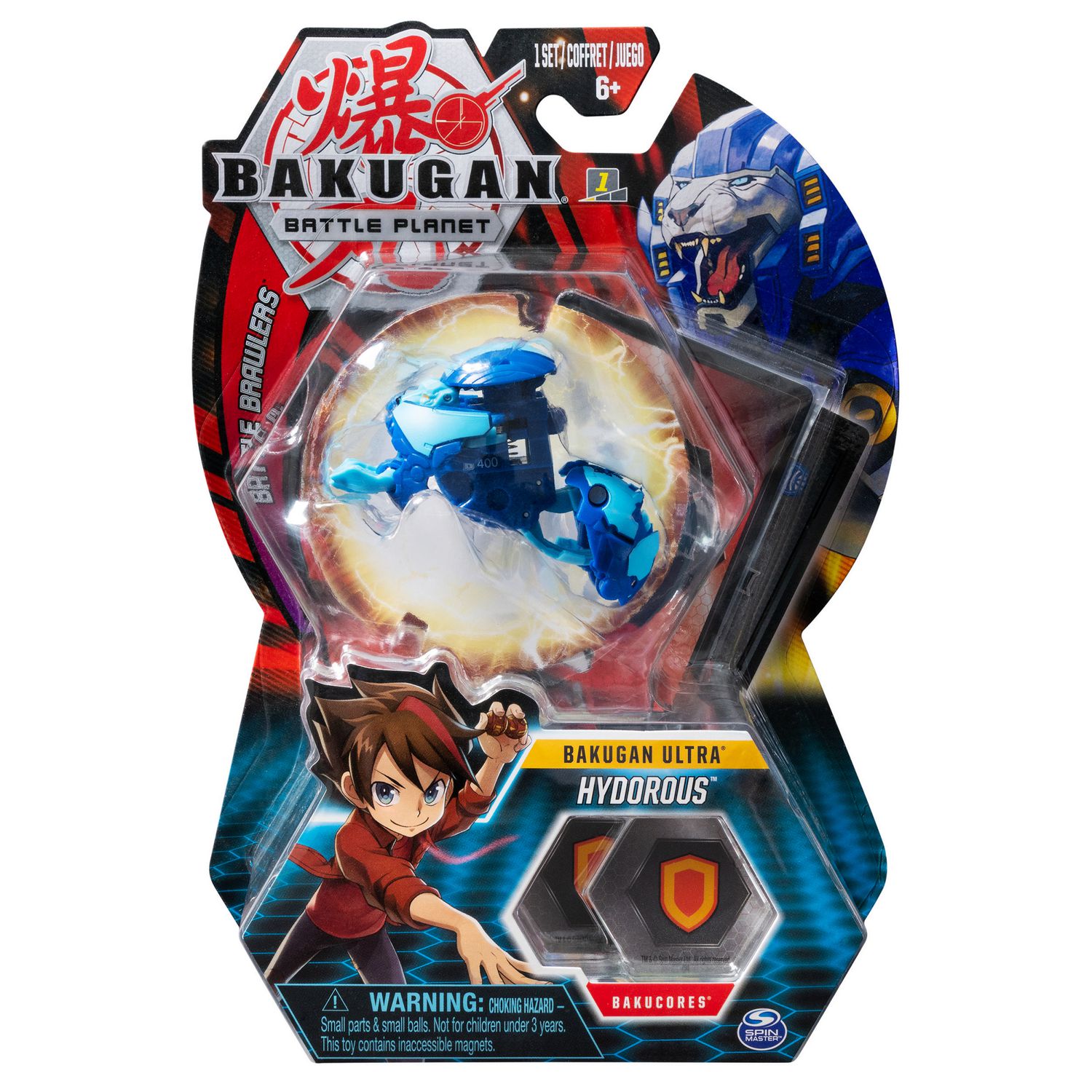 Bakugan Ultra, Hydorous, 3-inch Tall Collectible Transforming Creature ...