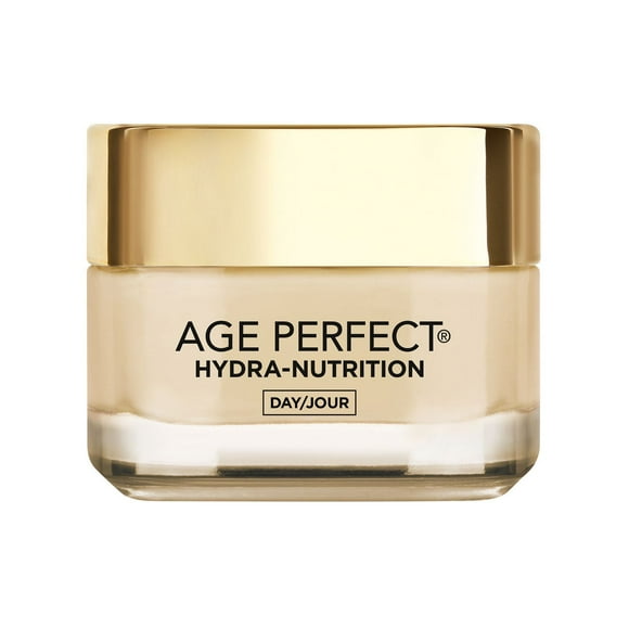 L'Oréal Paris Age Perfect Hydra-Nutrition Day Face Cream Moisturizer, with Calcium + Precious Oils, Very Dry Skin, Anti-Aging, 50 ML, Day Cream Moisturizer, 50 mL