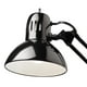 Lampe de bureau à bras pivotants à base de pince en métal de Globe Electric, fini noir, 56963 – image 7 sur 7