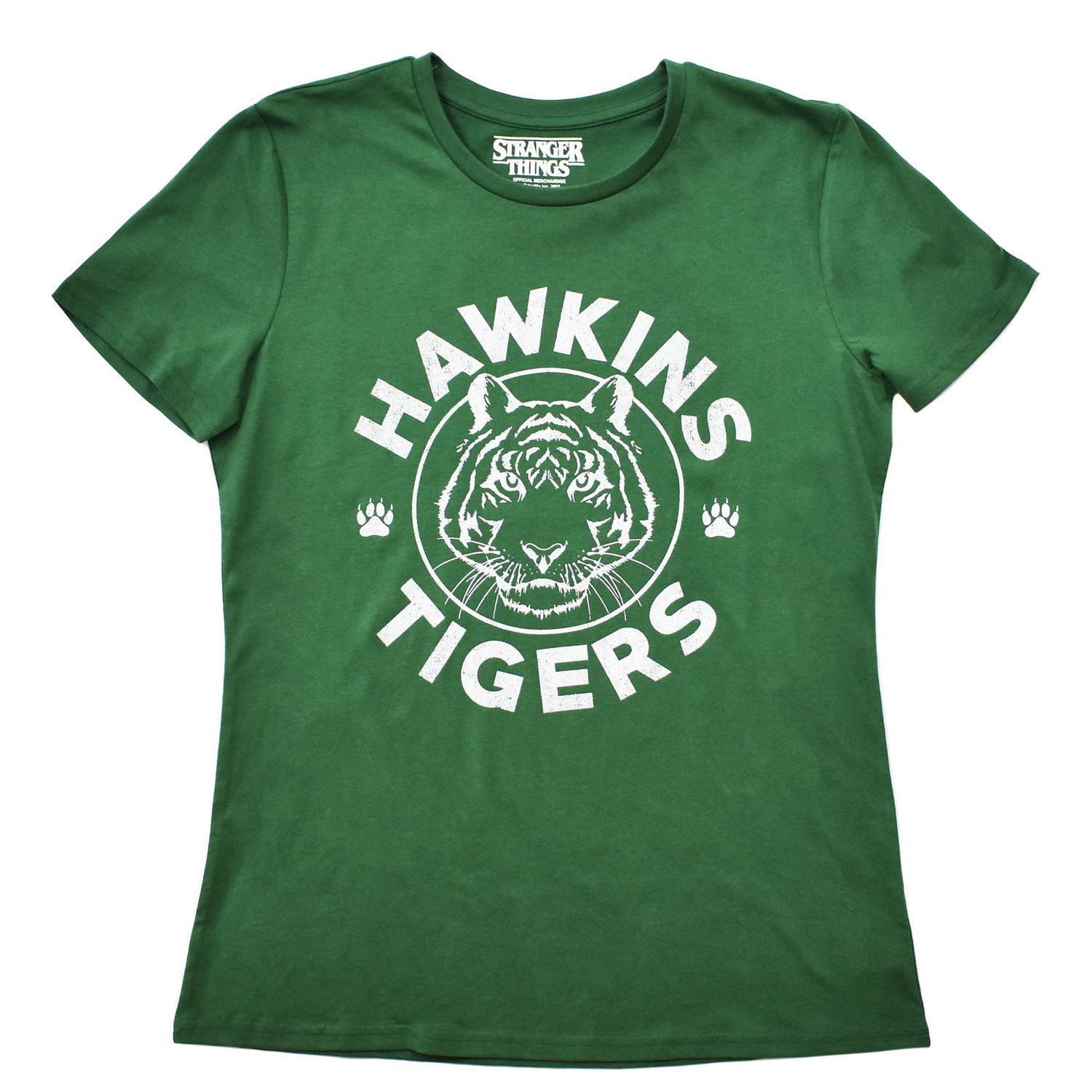 Ladies Stranger Things Hawkins Short Sleeve T-Shirt