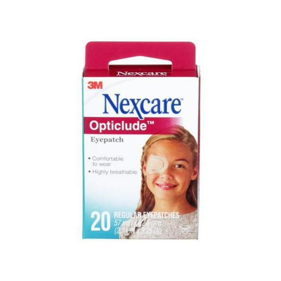 Nexcare™ Opticlude™ Eye Patch 1539-CA, Regular, 20/Pack, 20 patches per box