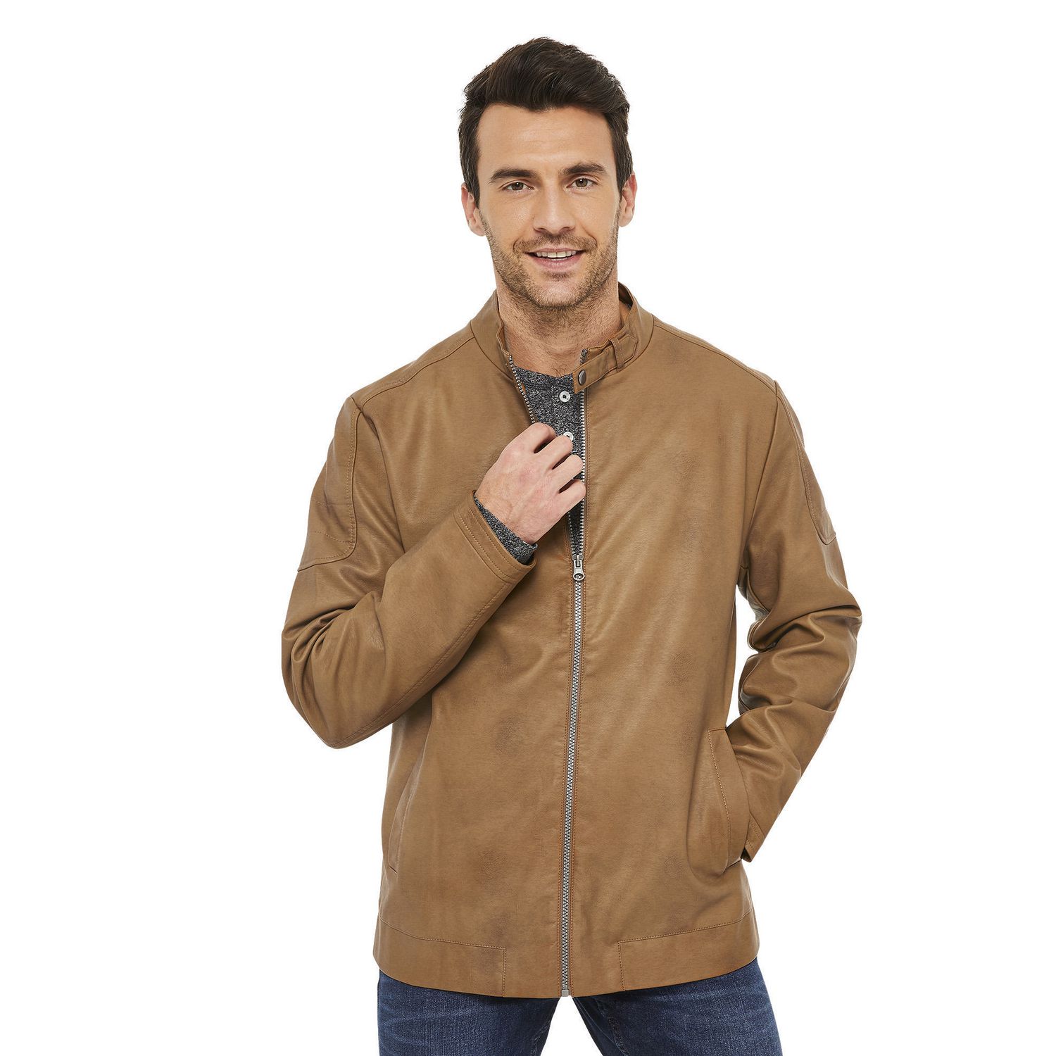 George Men's Moto Jacket | Walmart Canada