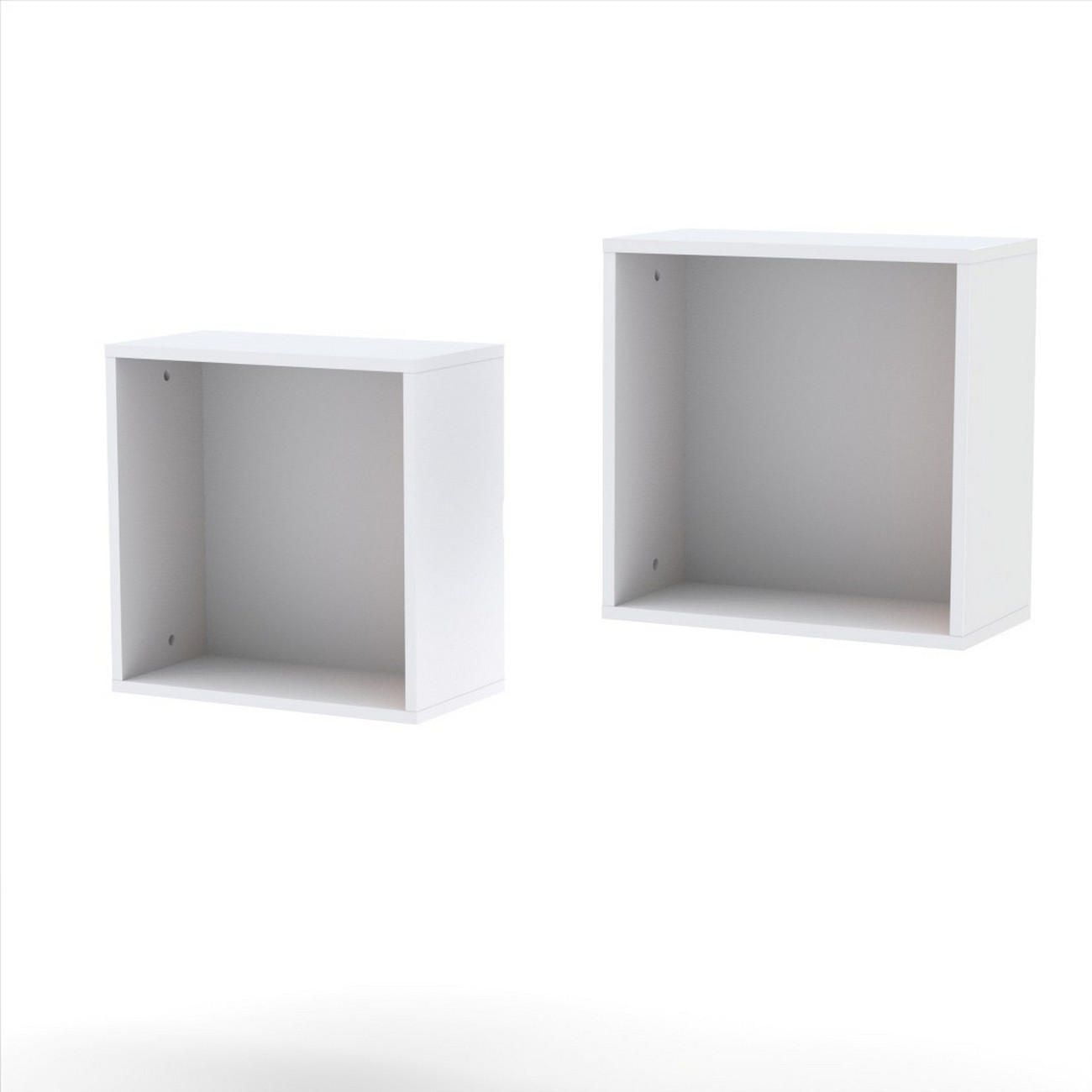 Nexera Blvd Wall Shelves (set of 2), White Walmart Canada