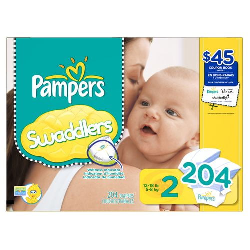 Couches Pampers Swaddlers economique plus