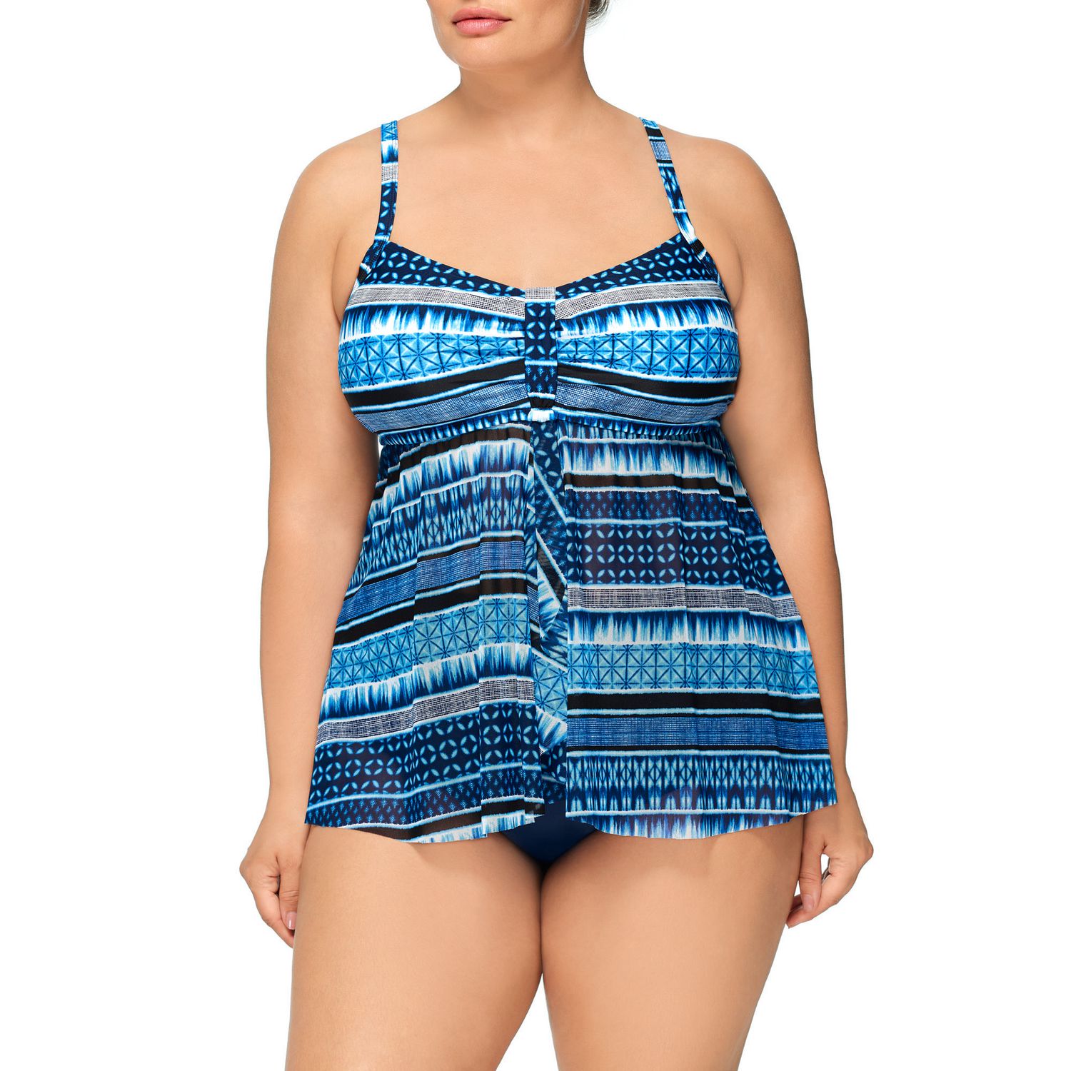 Krista Plus D Cup Tankini Swim Top Walmart Canada 5067