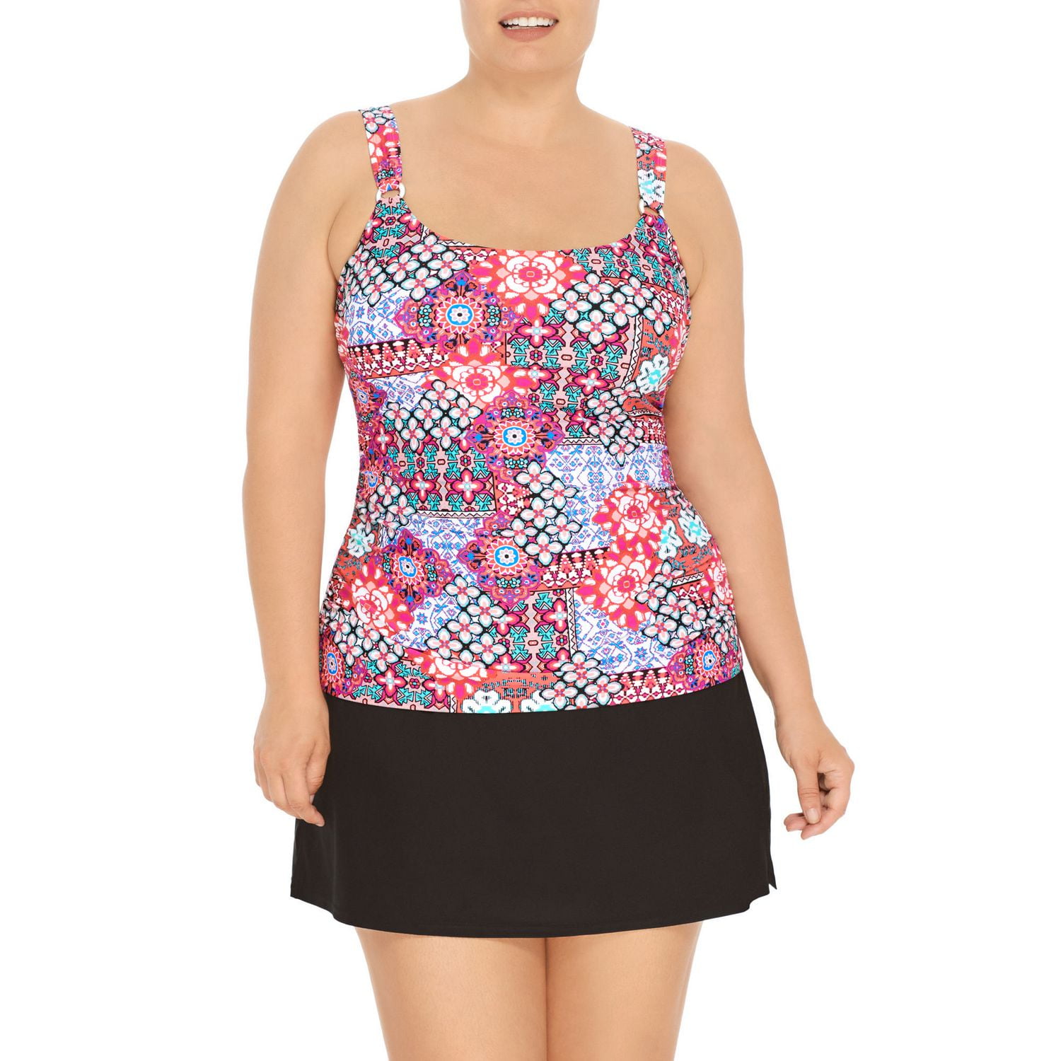 Krista Plus Dcup Tankini Swim Top Walmart Canada