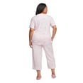 thumbnail image 3 of Iyla Women's Plus Pajama 2-Piece Set, 3 of 6