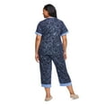thumbnail image 3 of Iyla Women's Plus Pajama 2-Piece Set, 3 of 6