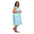 thumbnail image 2 of Iyla Women's Plus Sleeveless Nightgown, 2 of 6