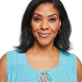 thumbnail image 4 of Iyla Women's Plus Tassel Tank, 4 of 6