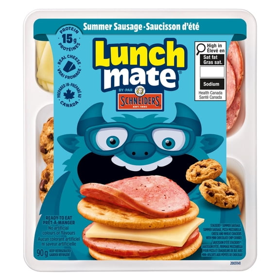 Lunchmate Summer Sausage Lunch Kit, 90 g