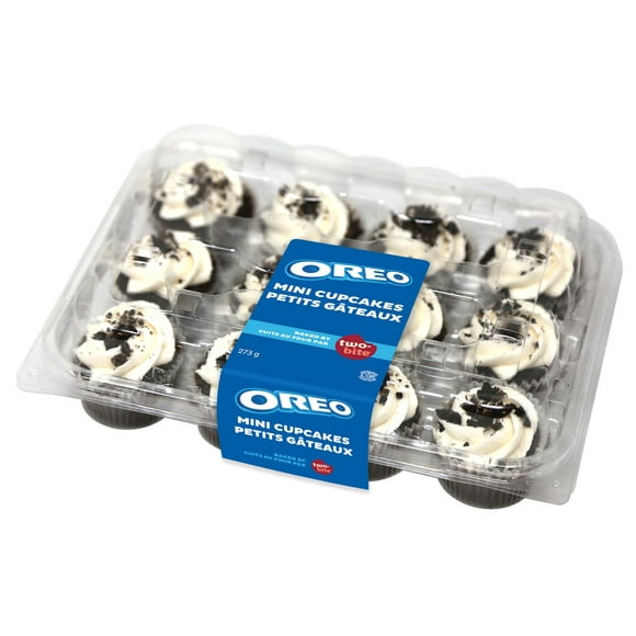 two-bite® Oreo Mini Cupcakes, 12ct, Quantity – 273 grams