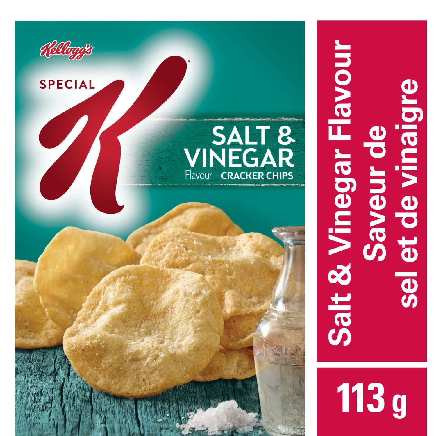 Kellogg's Special K Cracker Chips, Salt & Vinegar, 113g Walmart Canada