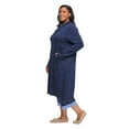 thumbnail image 2 of Iyla Women's Plus Zip-Up Robe, 2 of 6