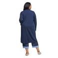 thumbnail image 3 of Iyla Women's Plus Zip-Up Robe, 3 of 6