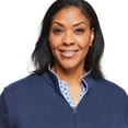 thumbnail image 4 of Iyla Women's Plus Zip-Up Robe, 4 of 6