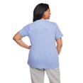 thumbnail image 3 of Iyla Women's Plus Interlock Crew Neckline Tee, 3 of 6