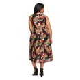 thumbnail image 3 of Iyla Women's Plus Smocked Maxi Dress, 3 of 6
