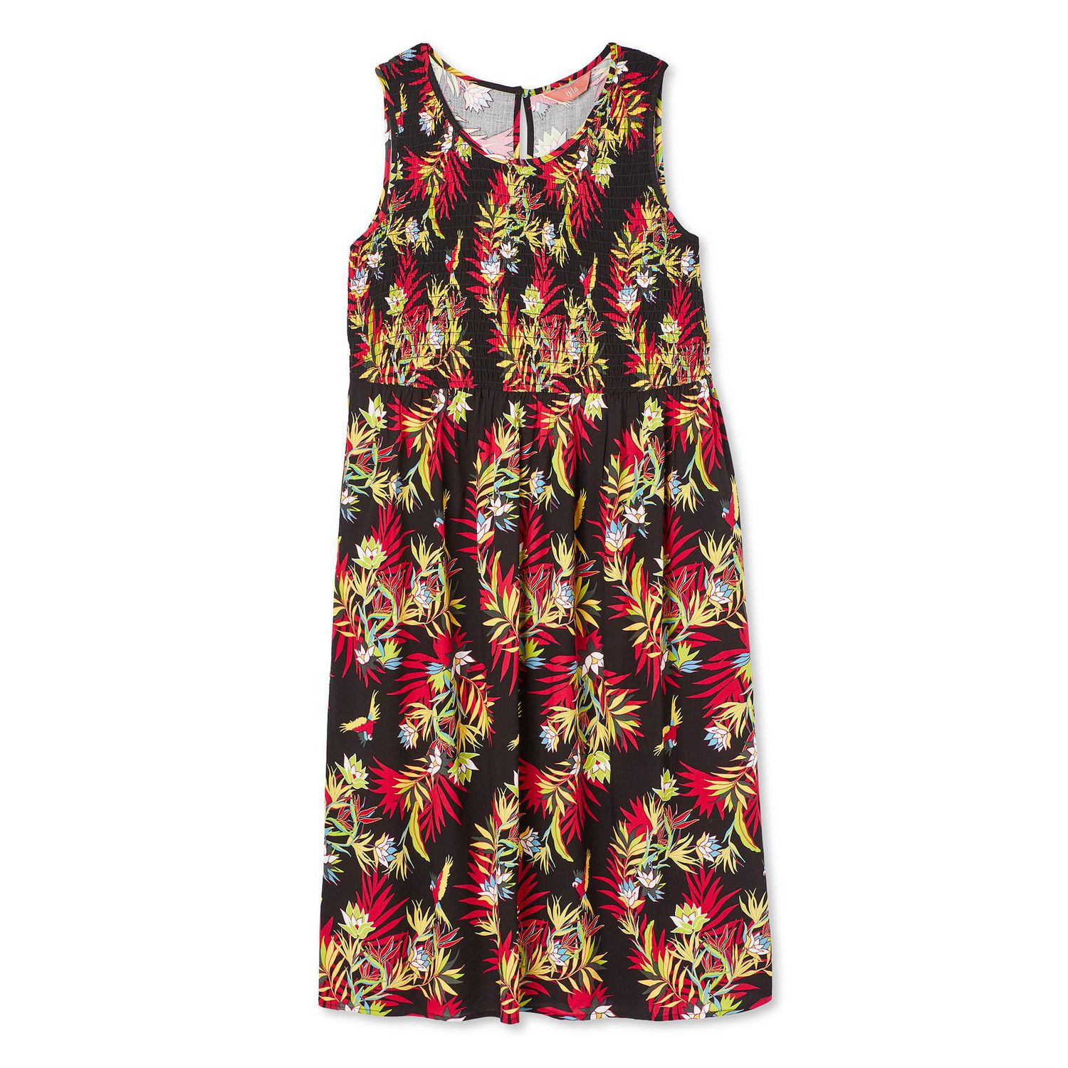 Iyla Women's Plus Smocked Maxi Dress