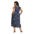 thumbnail image 3 of Iyla Women's Plus Smocked Maxi Dress, 3 of 6