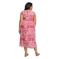 thumbnail image 3 of Robe longue smockée Iyla Plus pour femmes, 3 of 6