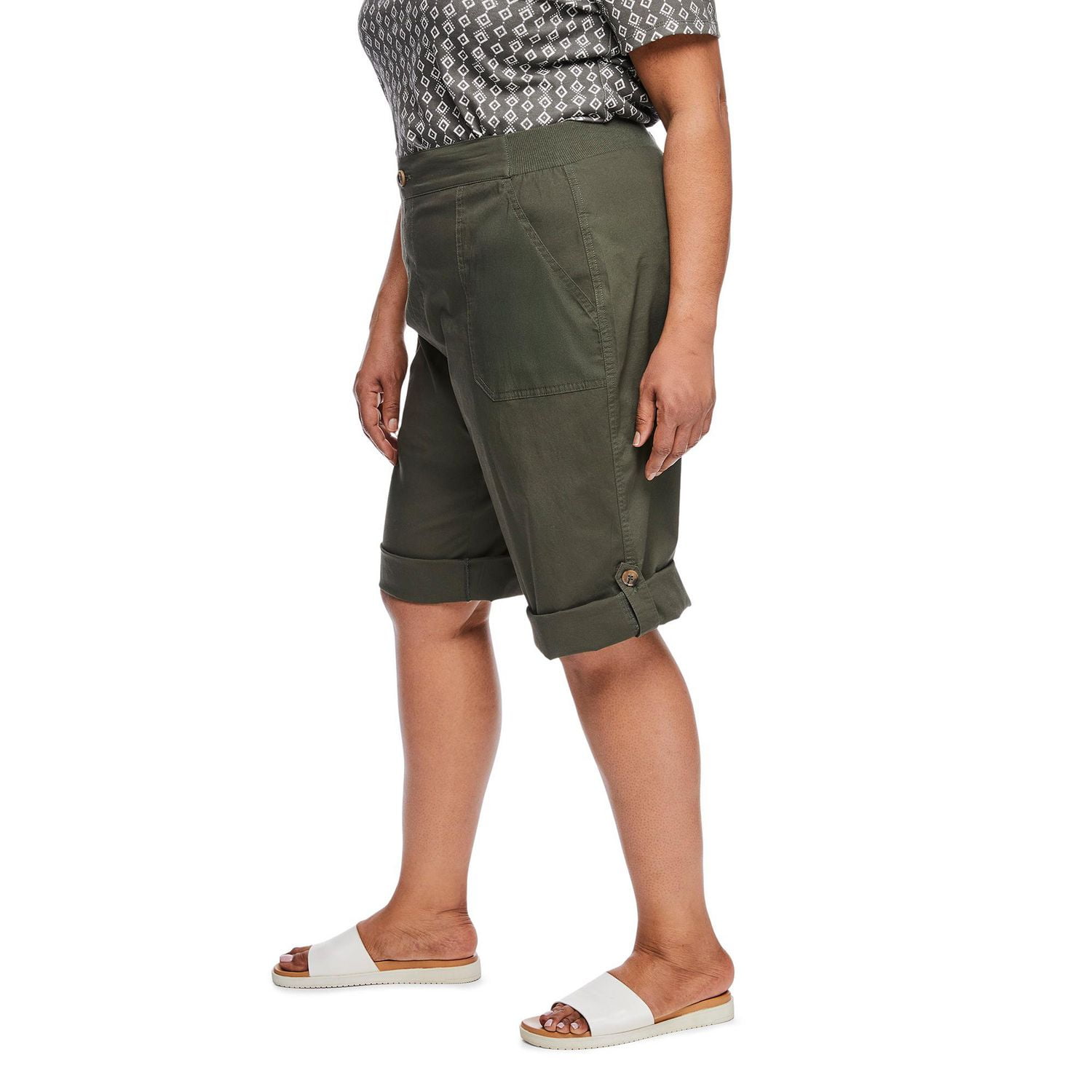 Iyla Women's Plus Converter Bermuda Short