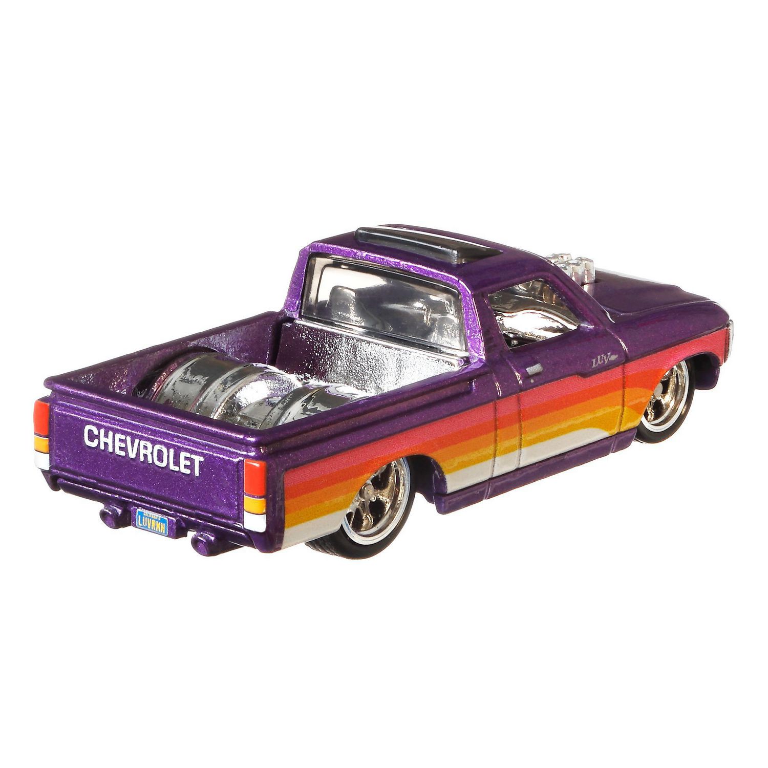 Red Opened Loose unspun Diecast 1:64 Toy 2020 HW  '72 Chevy LUV 