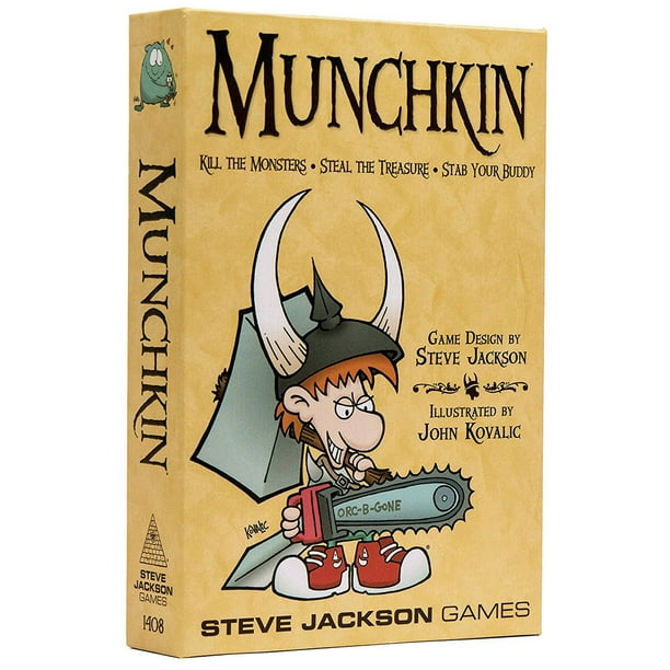 Jeu de cartes Steve Jackson de Munchkin