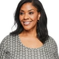 thumbnail image 4 of Iyla Women's Plus Crew Neckline Tee, 4 of 6