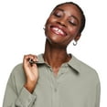 thumbnail image 4 of George Women's Button-Front Shirt Dress, 4 of 6
