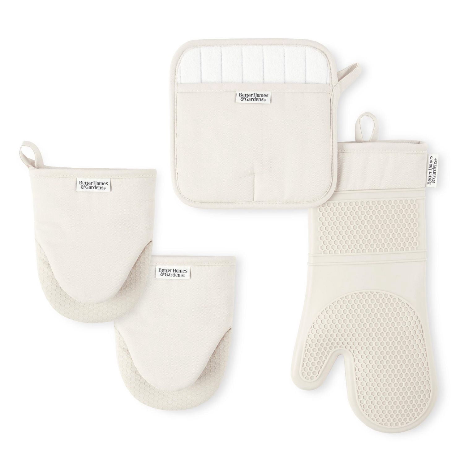 Mini Gants De Cuisine En Silicone QWORK - 3 Paires, Antidérapants, Résistants à 230°C