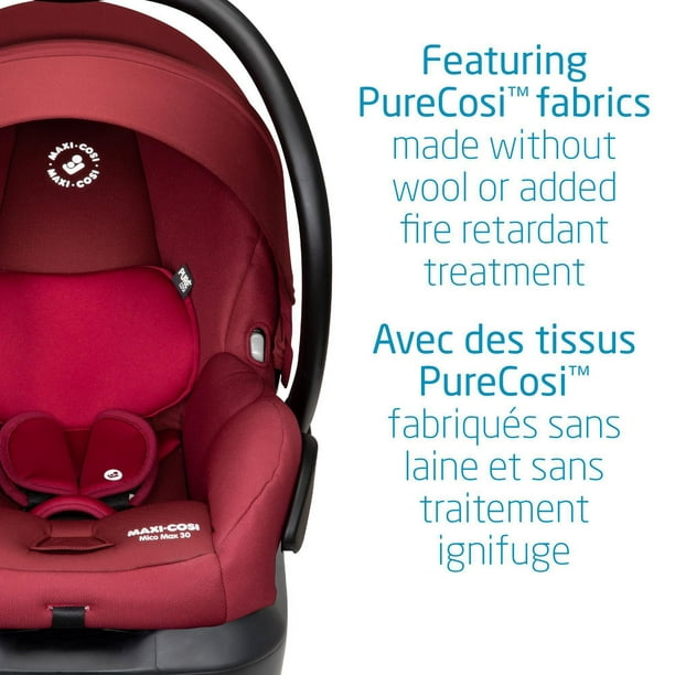 Maxi-Cosi Mico 30 Infant Car Seat, Radish Ruby – PureCosi 