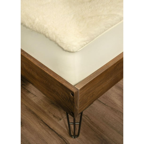 Essential Wool Mattress Pad King Walmart.ca