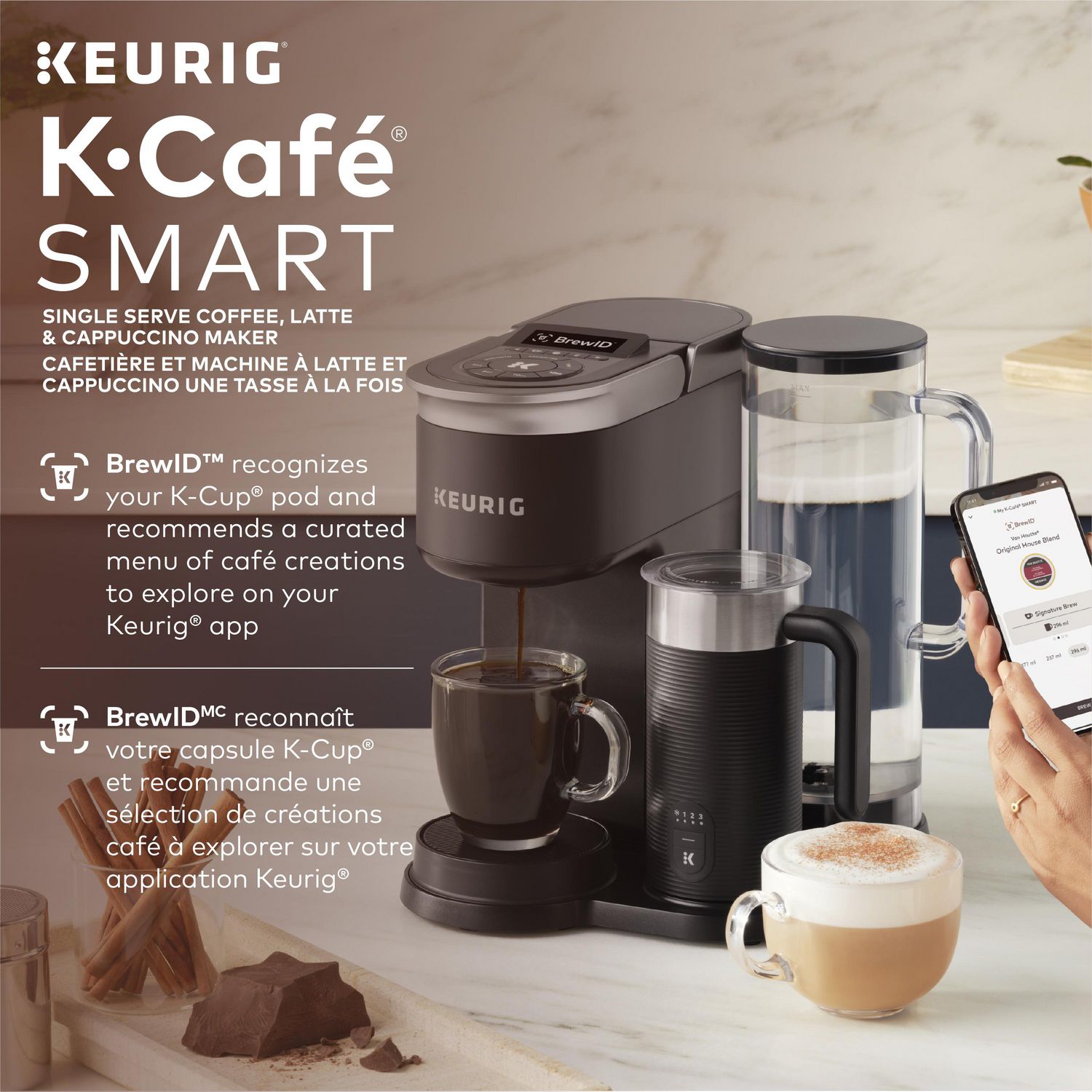 Keurig coffee cappuccino clearance maker