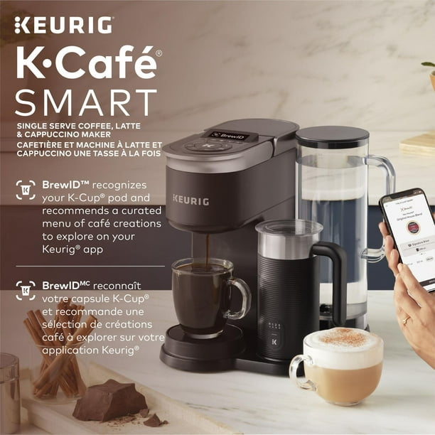 rim peace Shelling Keurig® K-Café® SMART SINGLE SERVE COFFEE, LATTE & CAPPUCCINO MAKER -  Walmart.ca