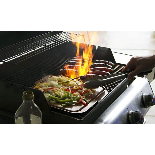 Gotham Steel Double Grill Pan – Reversible Grill & Griddle Pan