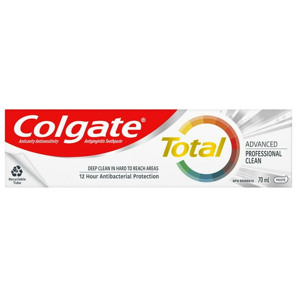 Colgate Total Advanced Professional Clean Toothpaste, Colgate Total ...