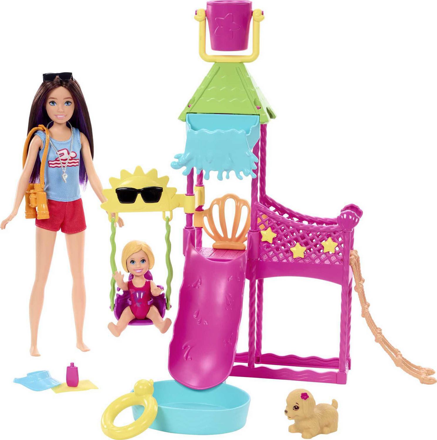 Barbie Skipper Babysitters - First Jobs Jewelry Booth Playset