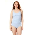thumbnail image 1 of Lands' End Women's Size S-XXL Recycled Nylon Spandex Tankini Top, 1 of 6