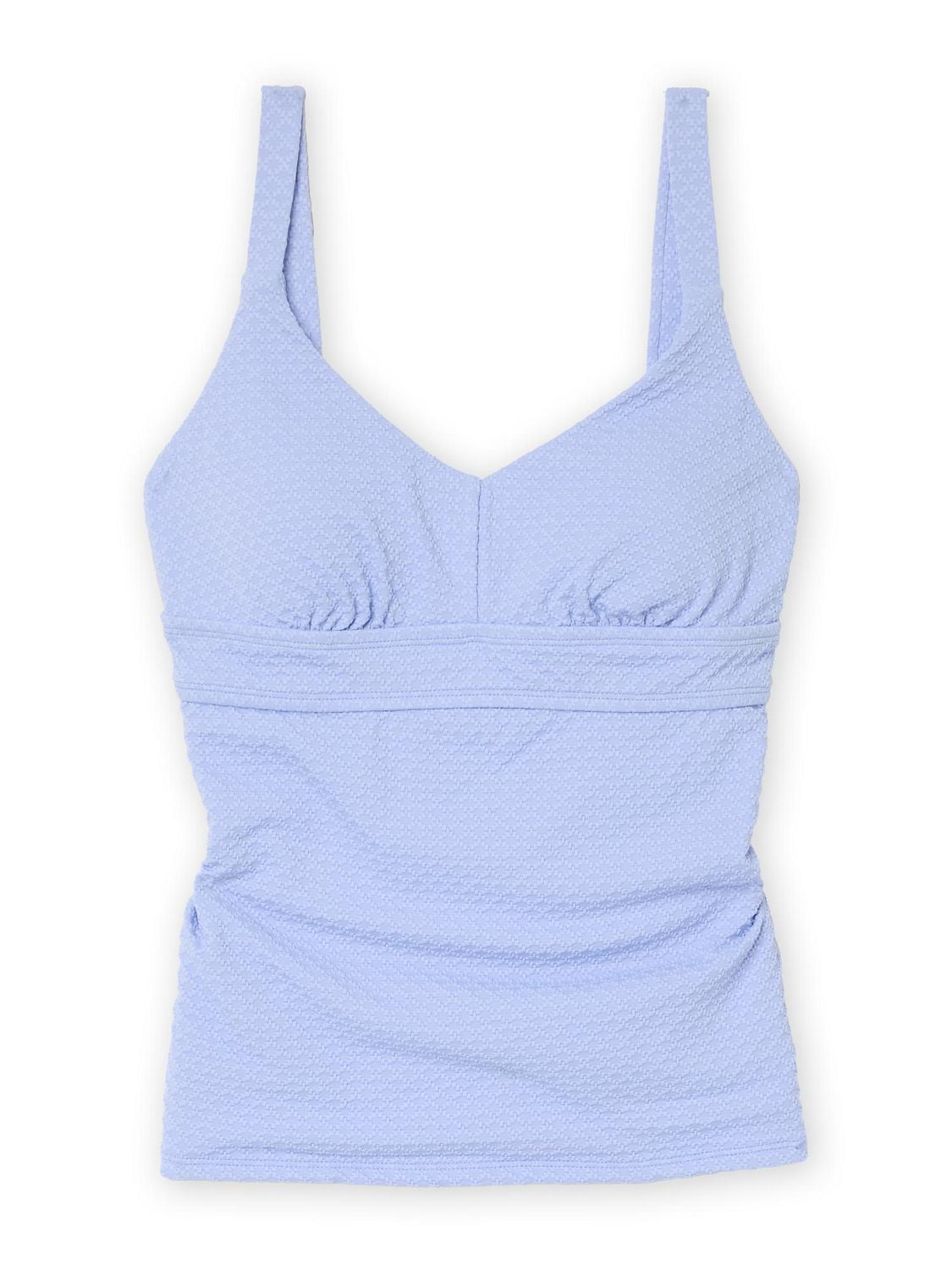 Lands' End Women's Size S-XXL Recycled Nylon Spandex Tankini Top