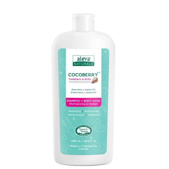 Aleva Naturals Cocoberry Toddlers & Kids Shampoo & Wash - 480ml