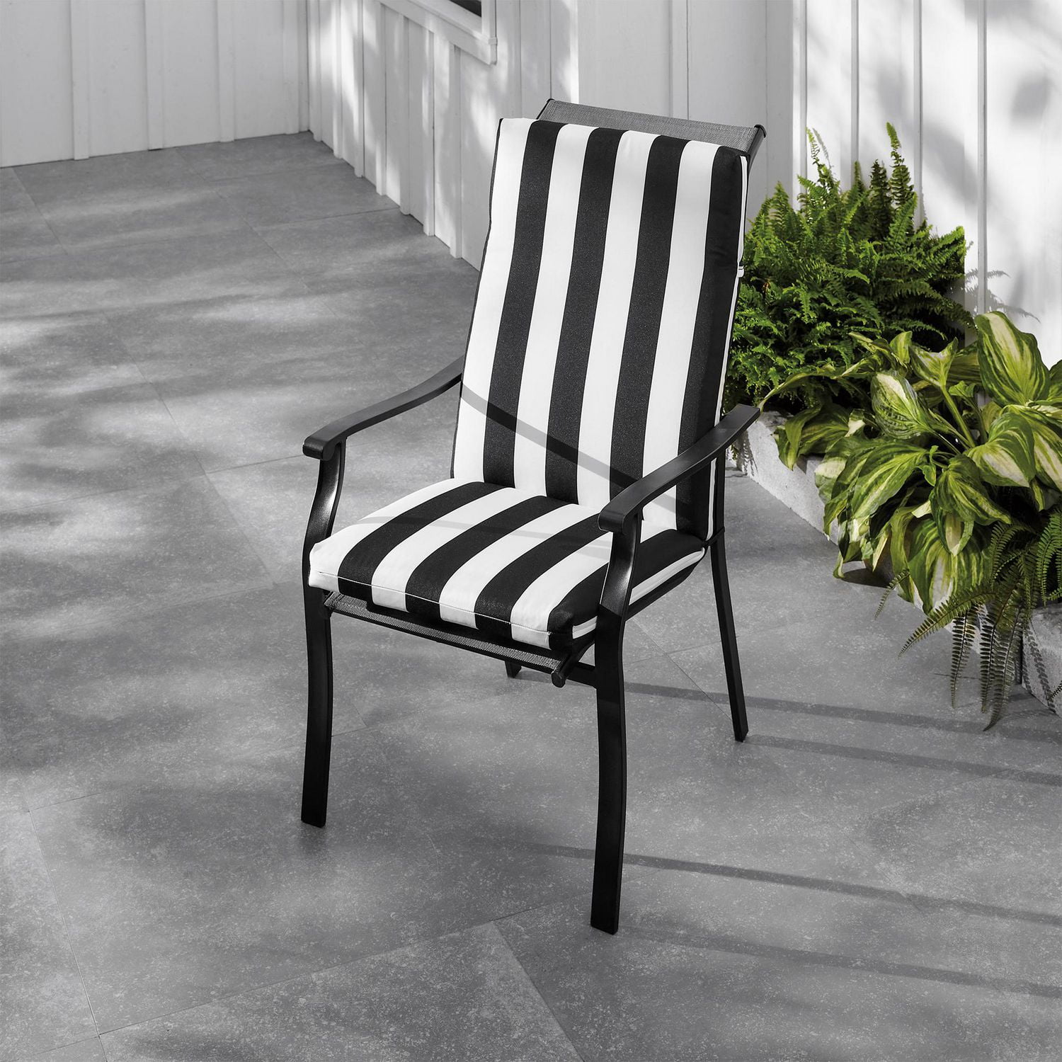 High back outdoor seat cushions best sale