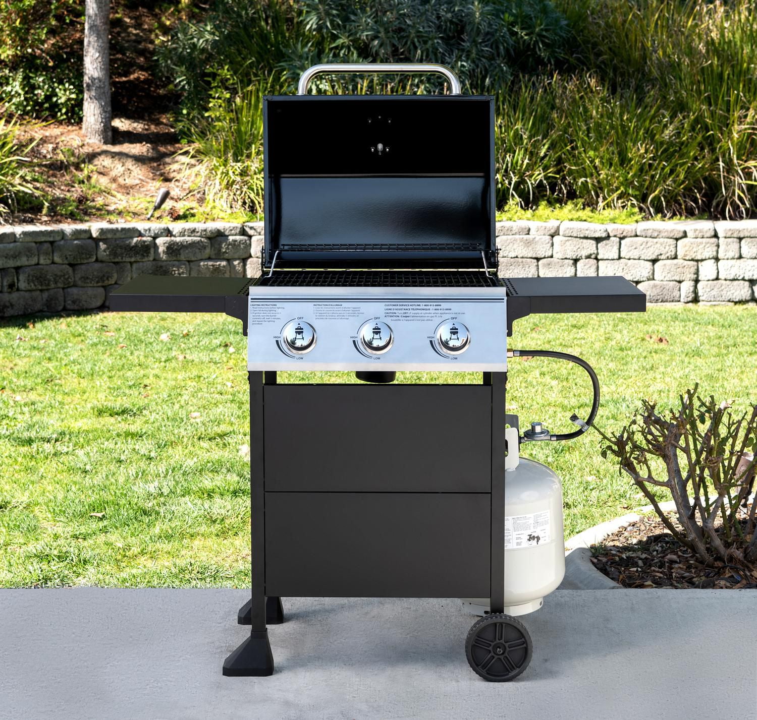 3 Burner Propane Gas Grill Walmart