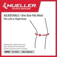 thumbnail image 2 of Mueller Self-Adjusting Knee Stabilizer, One Size Fits Most, Black, 2 of 7